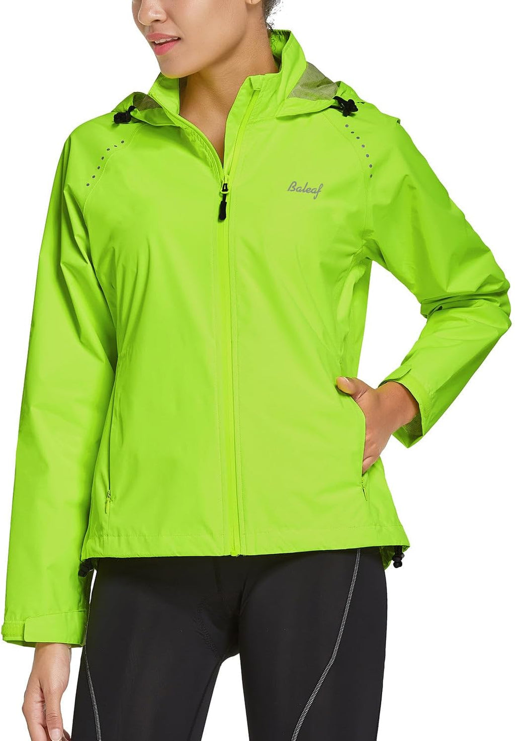 Packable Rain Jacket Women Waterproof Lightweight Jackets Hooded