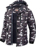 Women'S Waterproof Ski Jacket Warm Winter Coats Windproof Winter Jackets for Women Fleece Lined Windbreaker with Hood