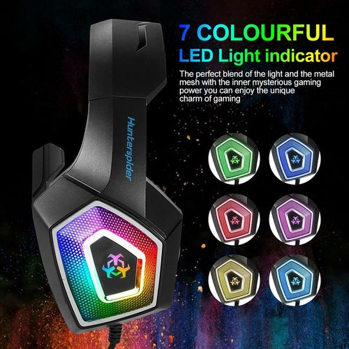 Stereo RGB Gaming Headset with Microphone