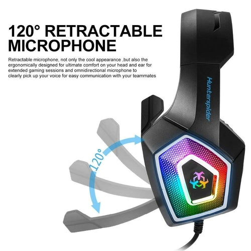 Stereo RGB Gaming Headset with Microphone